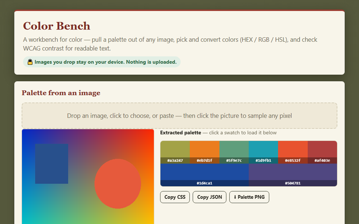 Color Bench screenshot