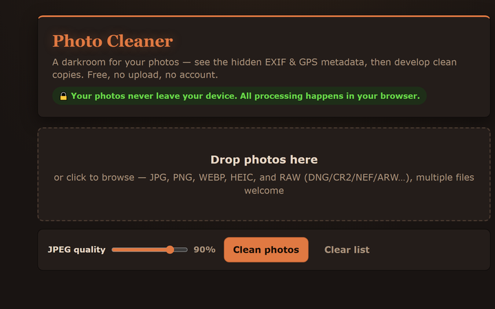 Photo Cleaner screenshot