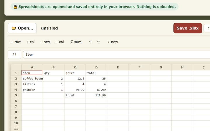 Sheet Desk screenshot